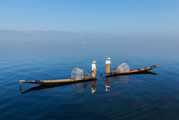 Où trouver les plus beaux jardins flottants d'Inle au Myanmar?